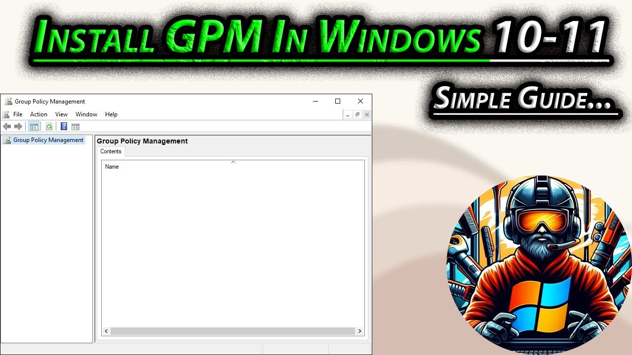 How to Install Group Policy Management on Windows 10/11 (simple guide)