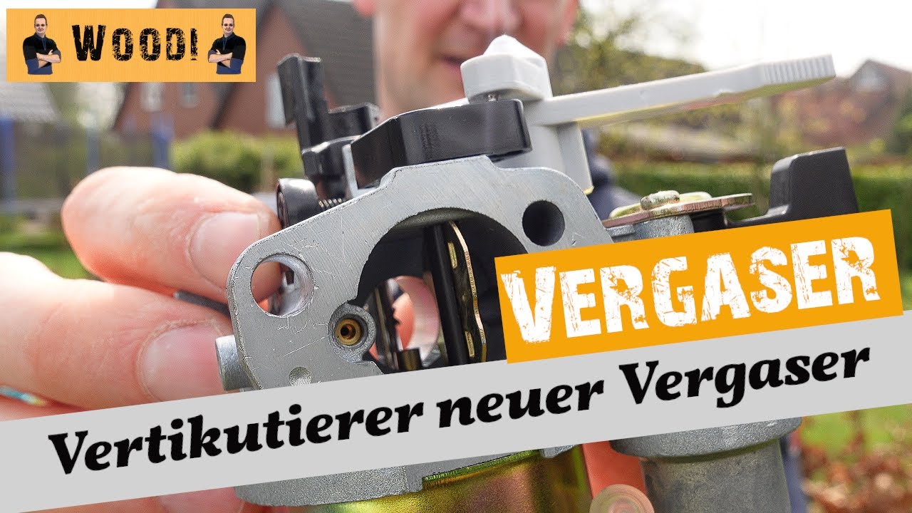 Vertikutierer - Vergaser einbauen - Gibt es noch Originalteile? Woodi
