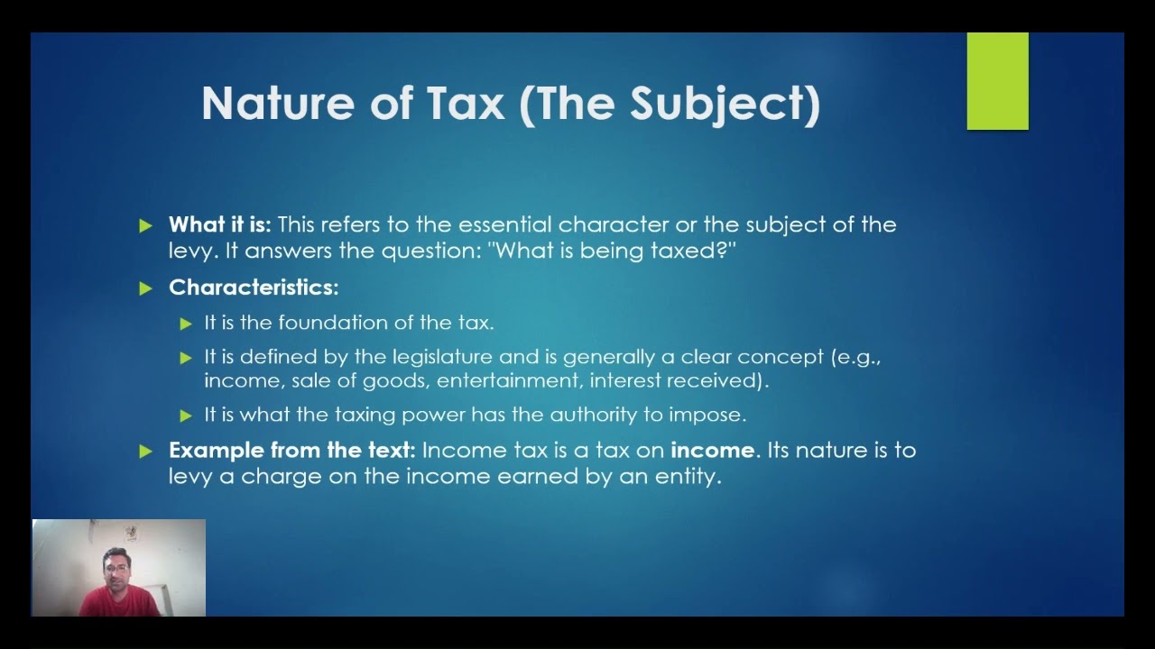 taxation 3