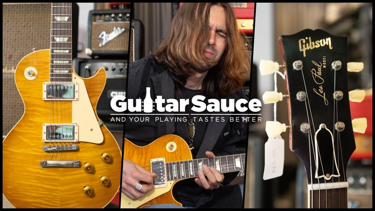 Gibson Custom Shop 1959 Les Paul Standard Reissue VOS Dirty Lemon Burst | Demo by Paul Audia