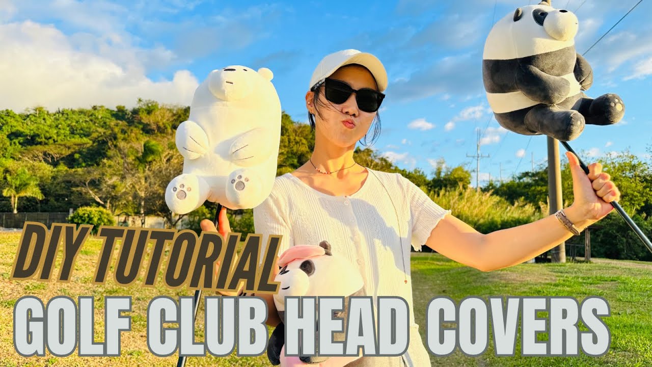[DIY Challenge] Easy DIY Golf Club Head Covers | Sewing Tutorial