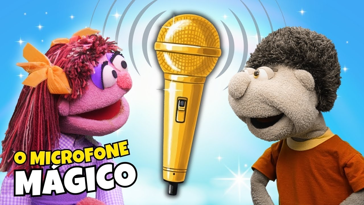 O Microfone Mágico - Desenho Infantil - Teatro Gil e Cris