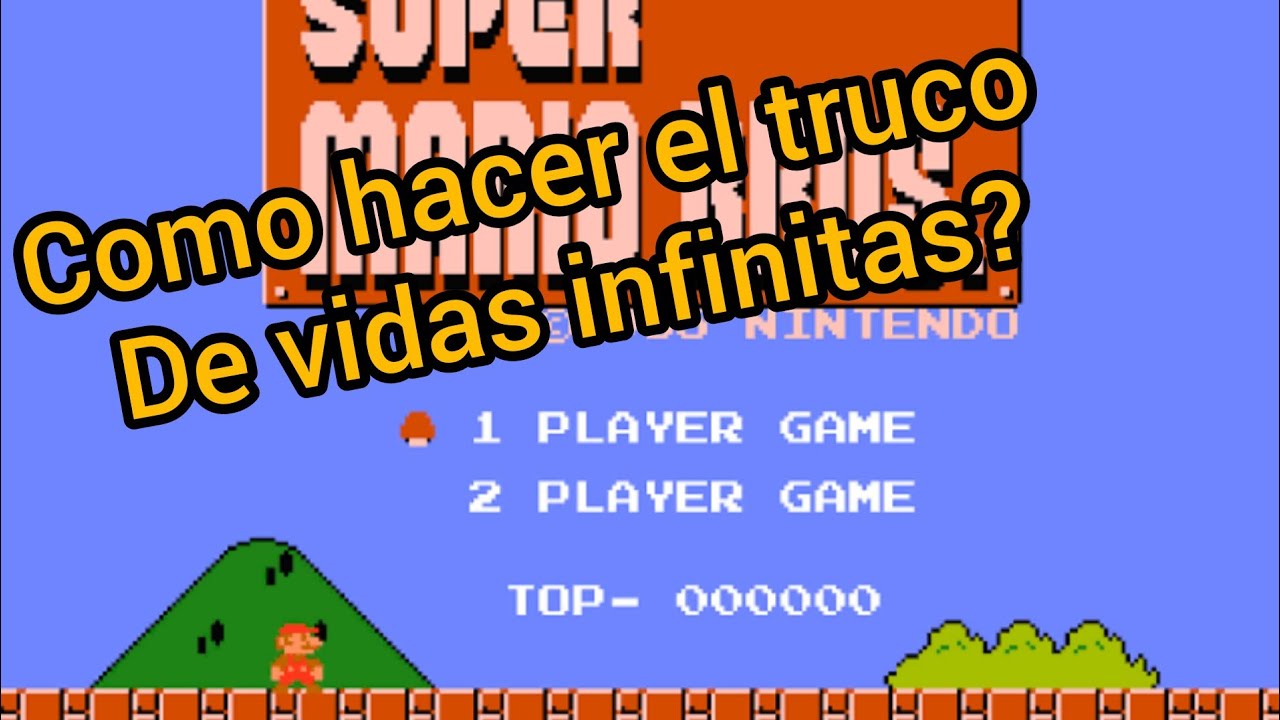 Как получить бесконечные жизни в классической игре Super Mario Bros.