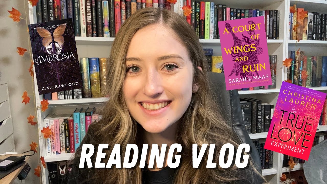 Reading Vlog | Very Chatty & Finishing 5 Books
