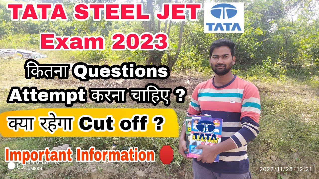 TATA STEEL JET में कितना Question attempt करना चाहिए 1 घंटा Time में पूरा Questions attempt कैसे करे