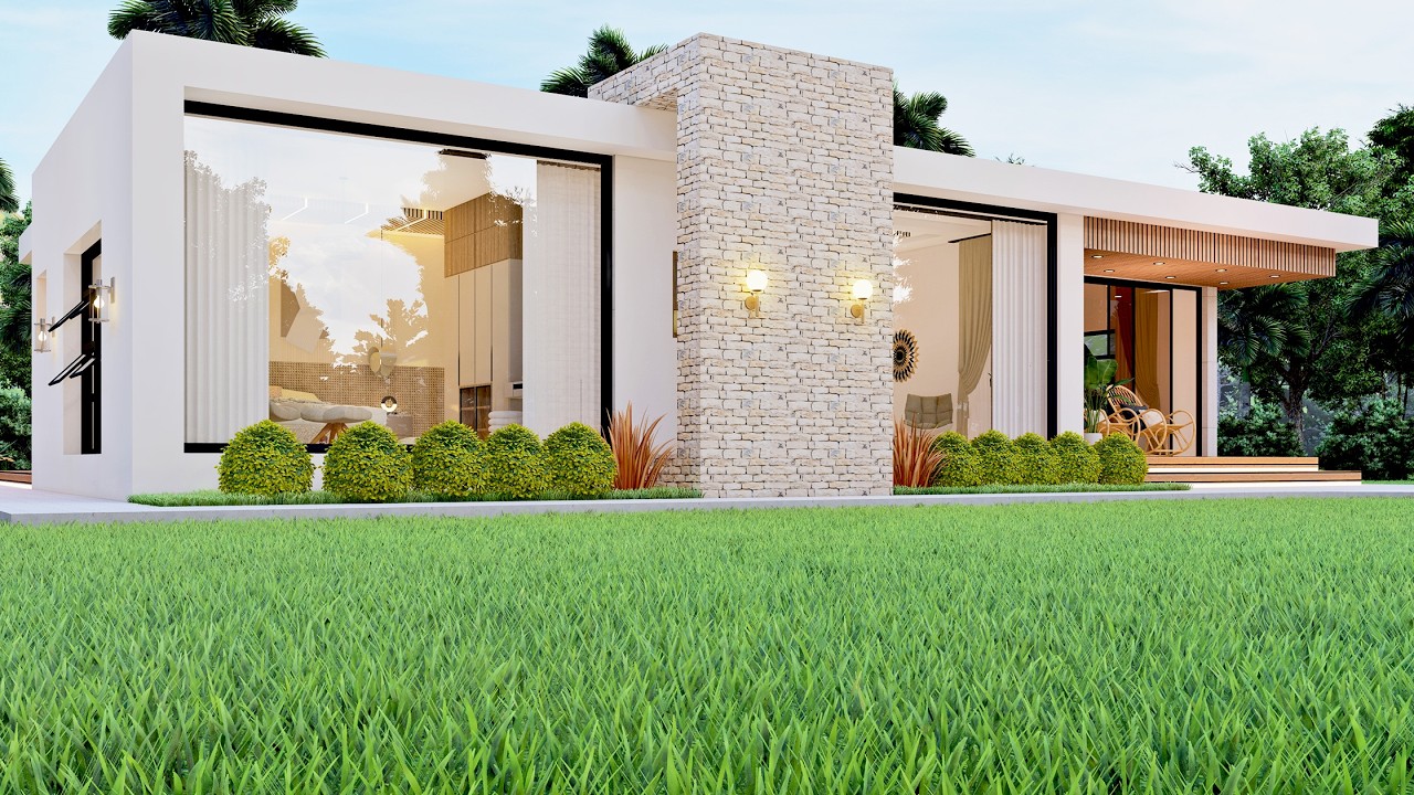 Top Modern Glass House | Luxury Vacation Home | 2 Bedrooms