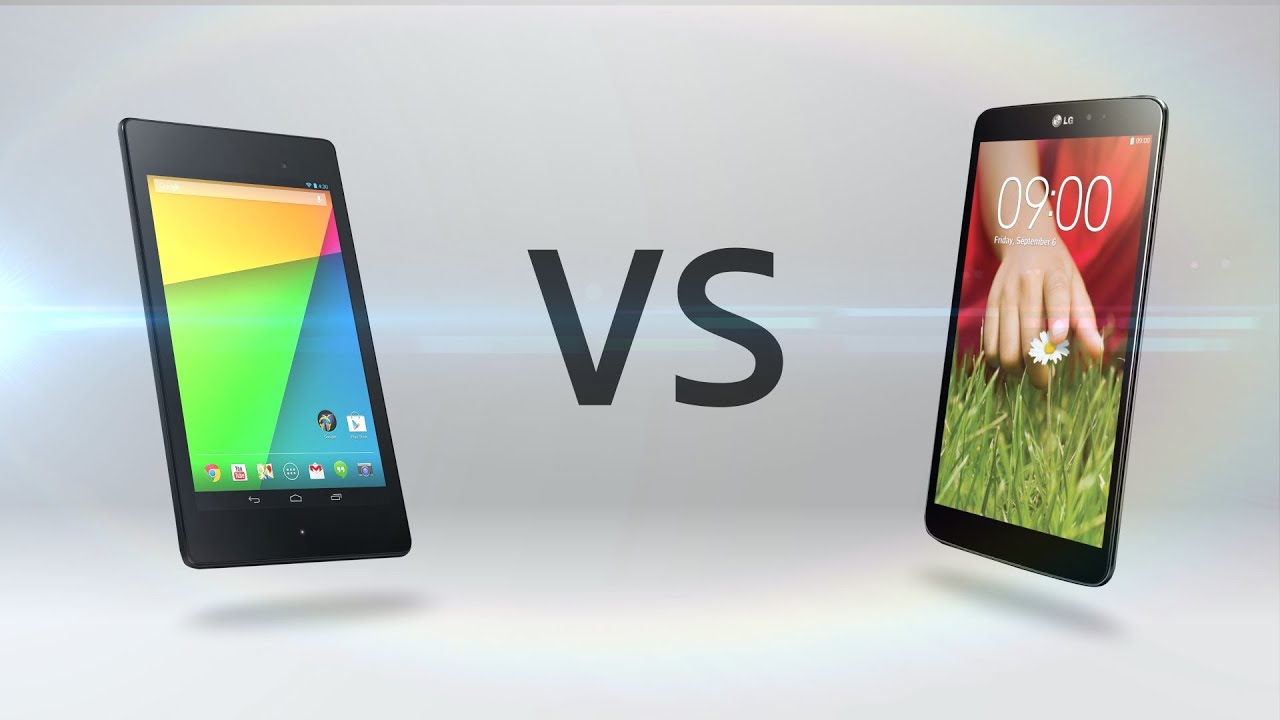LG G Pad 8.3 Vs. Nexus 7
