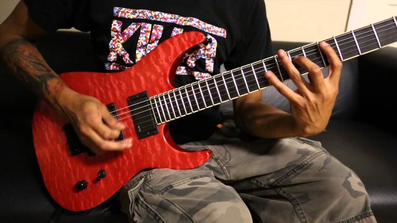 VEIL OF MAYA (Guitar Play-Through) - It's Not Safe To Swim Today