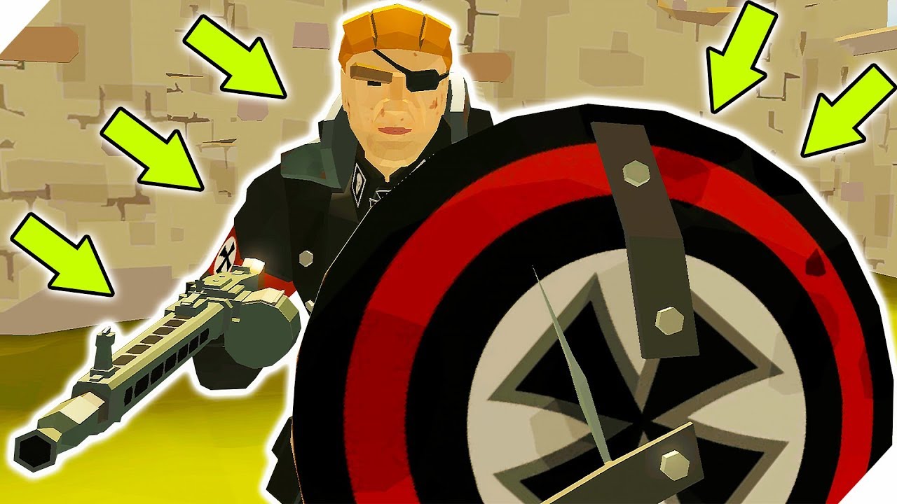 ДЕНЬ D - НЕМЕЦКИЙ КАПИТАН ЗЛОДЕЙ - World War Polygon шутер про Вторую мировую. Солдатики