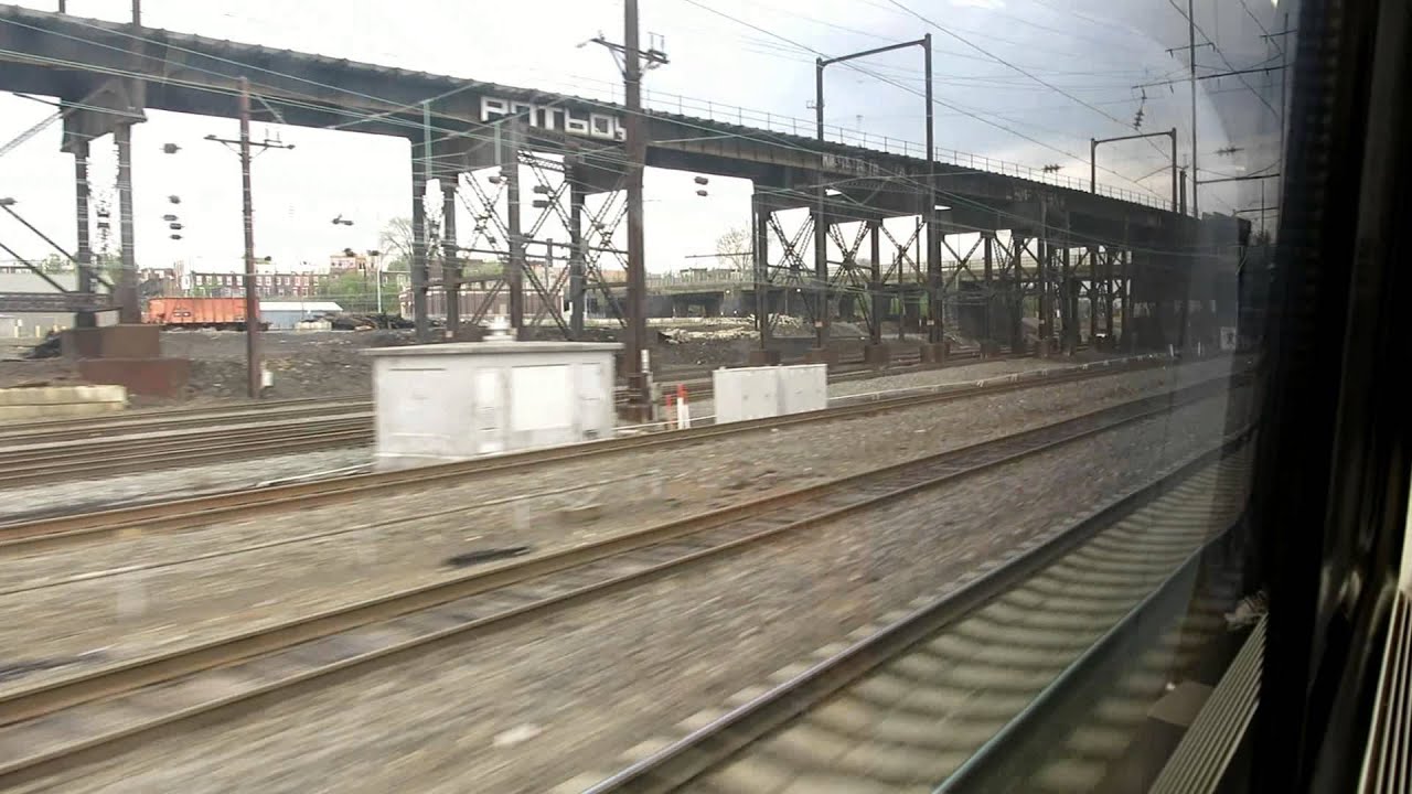 Acela Express train ride from Washington DC to New York (FULL)