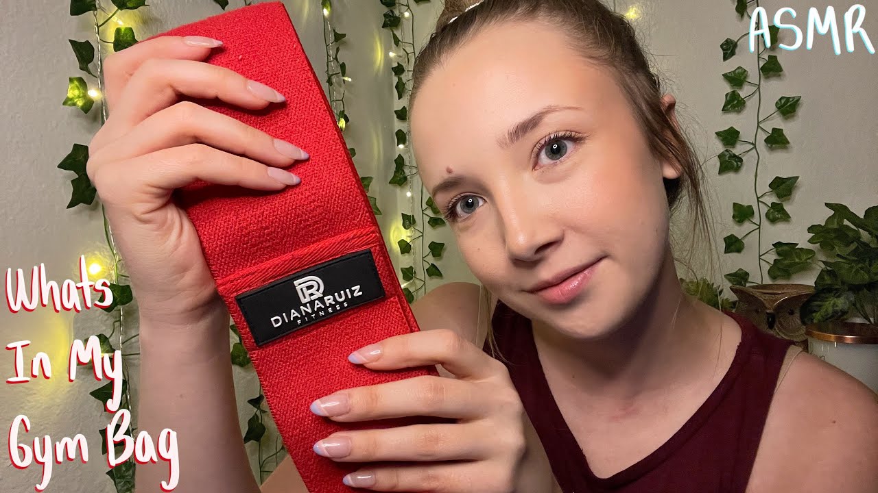 ASMR What's In My Gym Bag💪🏼✨
