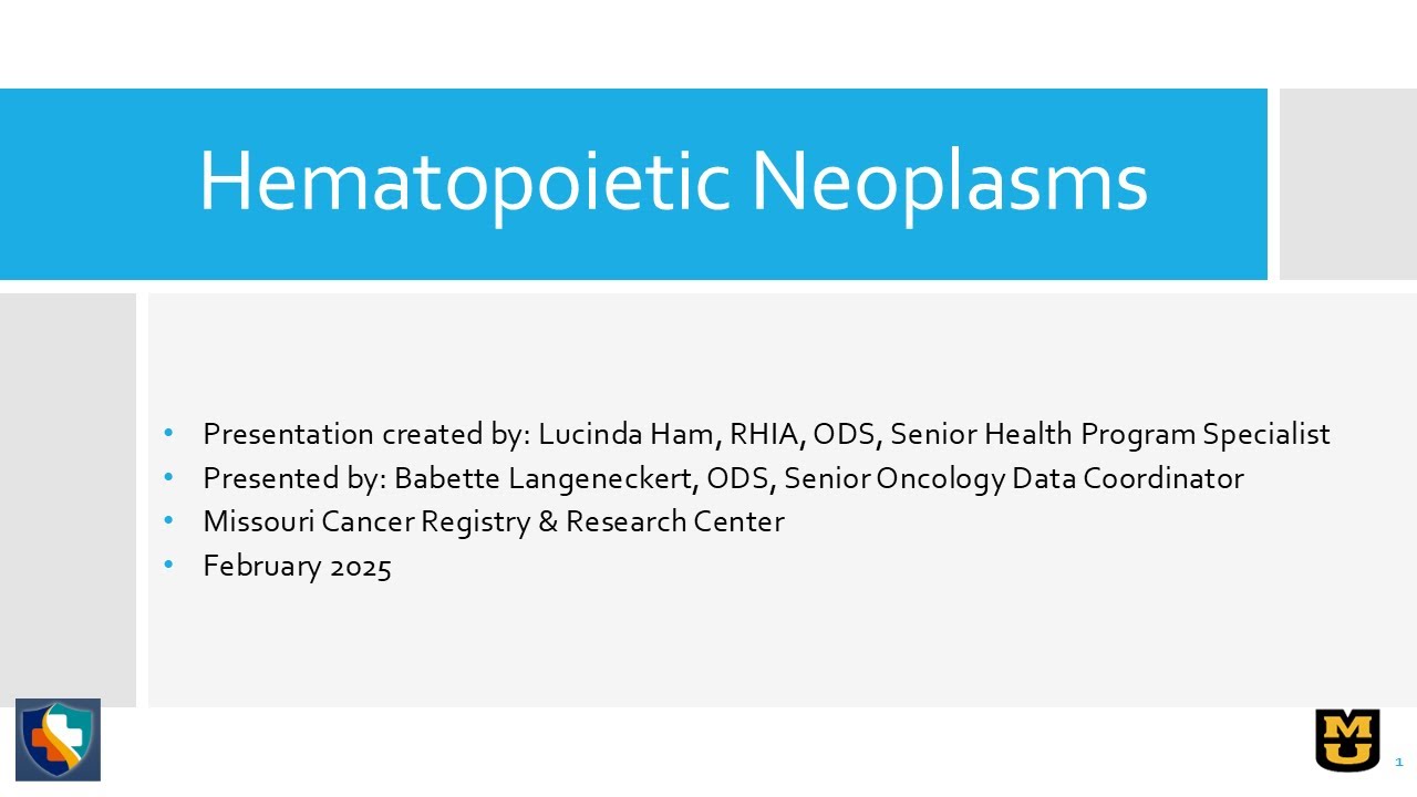 Hematopoietic Neoplasm 2025