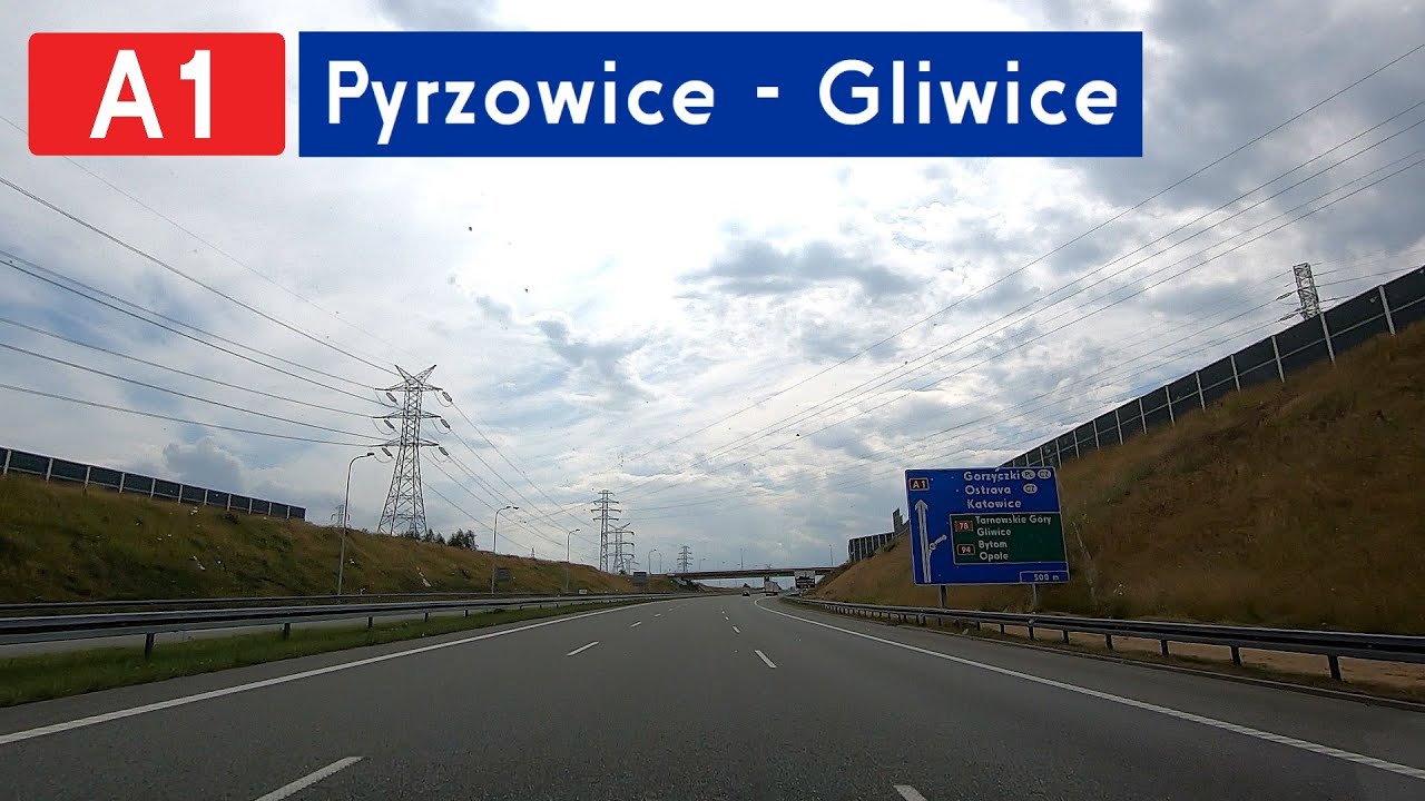 A1 Pyrzowice - Gliwice (Autostrada Bursztynowa)