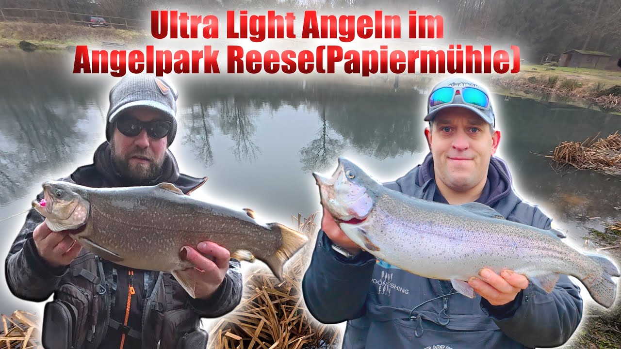 Ultra Light Angeln im Angelpark Reese