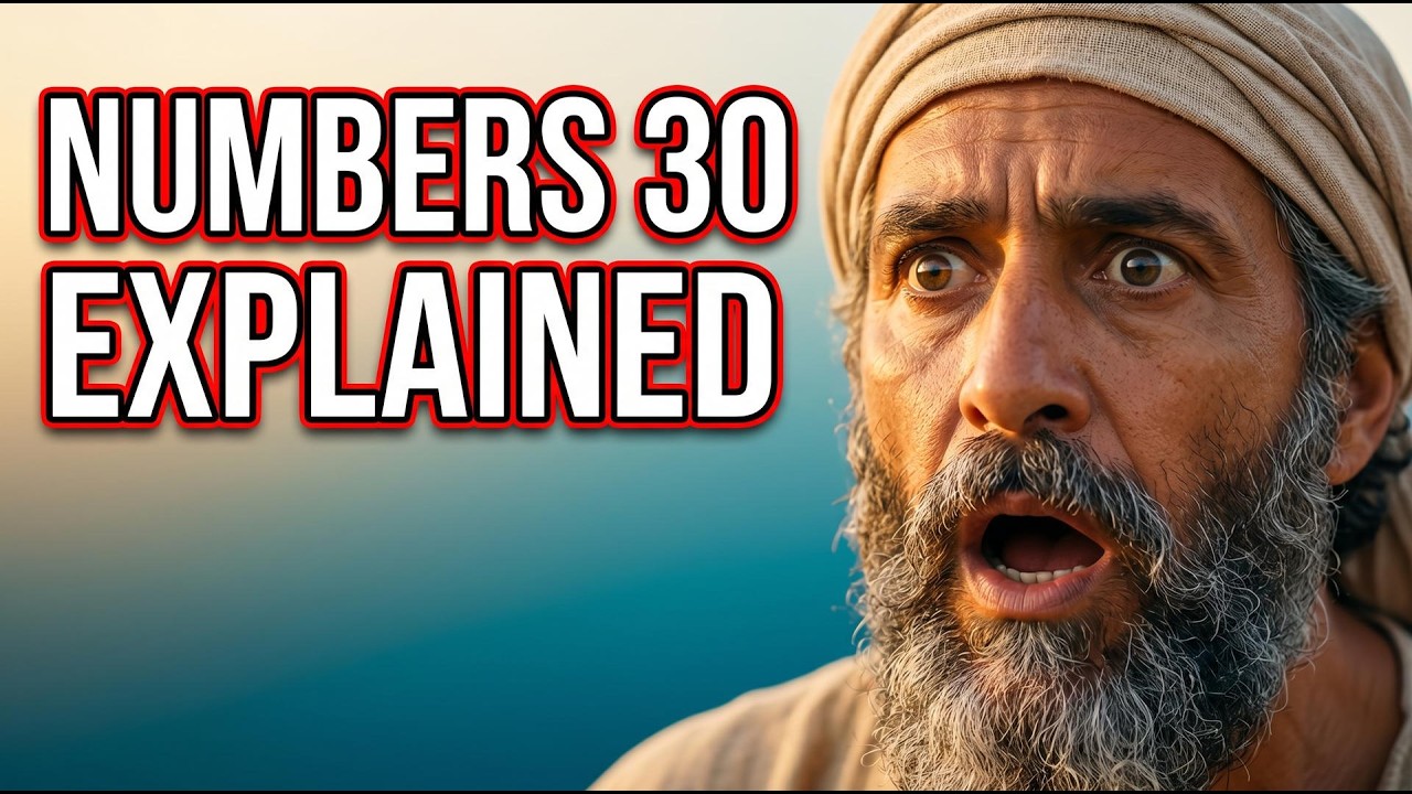 Numbers Chapter 30 Explained (The Mystery Of Ancient Vows)
