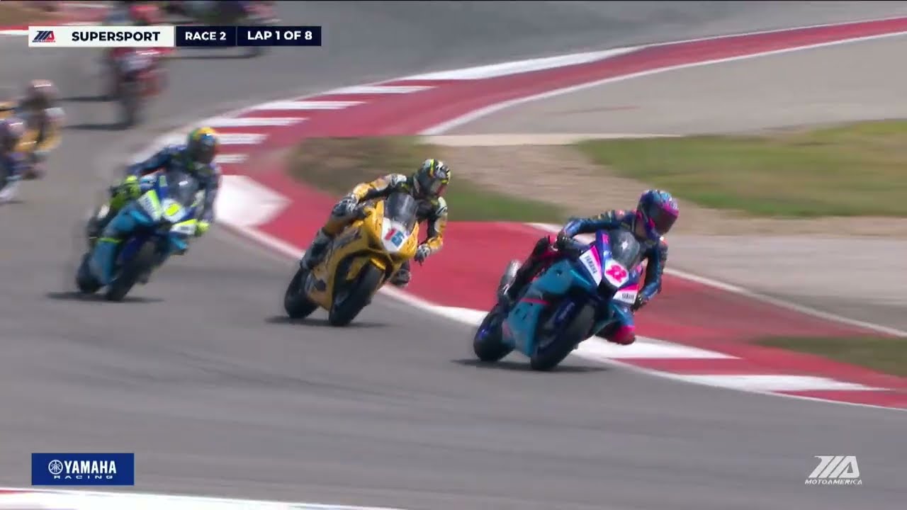 Motovation Supersport Race 2 на гонке Circuit of the Americas 2025 — ОСНОВНЫЕ МОМЕНТЫ | MotoAmerica