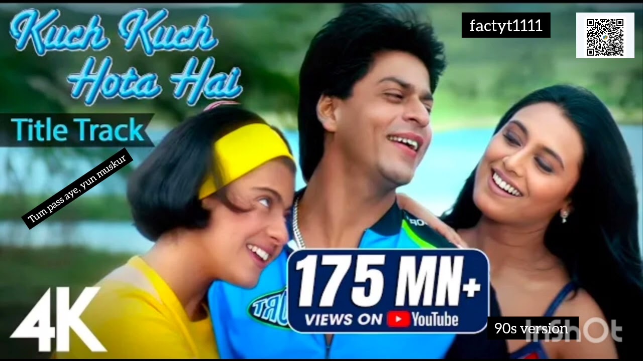 Kuch kuch hota hai | 90s Style bollywood song | Shahrukh Khan 90s Style ) 90s version