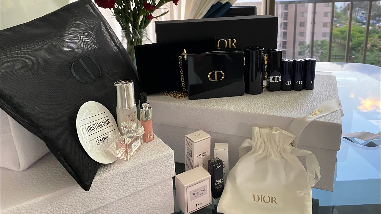 Dior Beauty Unboxing : Rouge Dior Minaudière - Limited Edition : Mini Clutch + Lipsticks