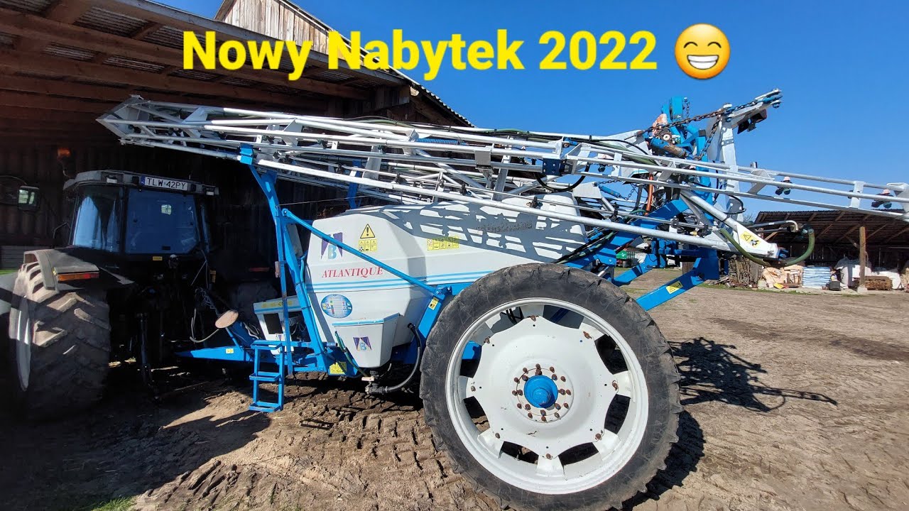 Nowy Nabytek 2022 Opryskiwacz Kuhn Blanchard Atlantique 3000l. vlog#33