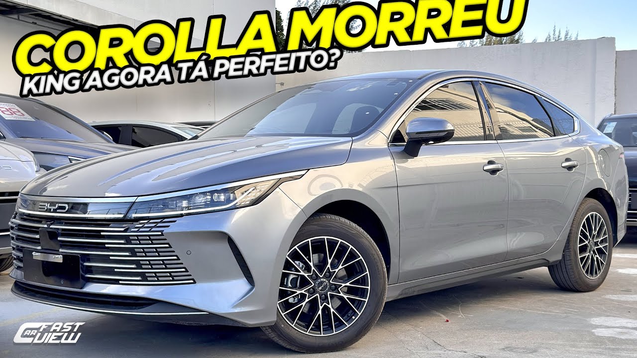 NOVO BYD KING 2026 24 MIL +BARATO QUE COROLLA AGORA COM ADAS E BANCO PRETO HUMILHA TOYOTA EM TUDO?
