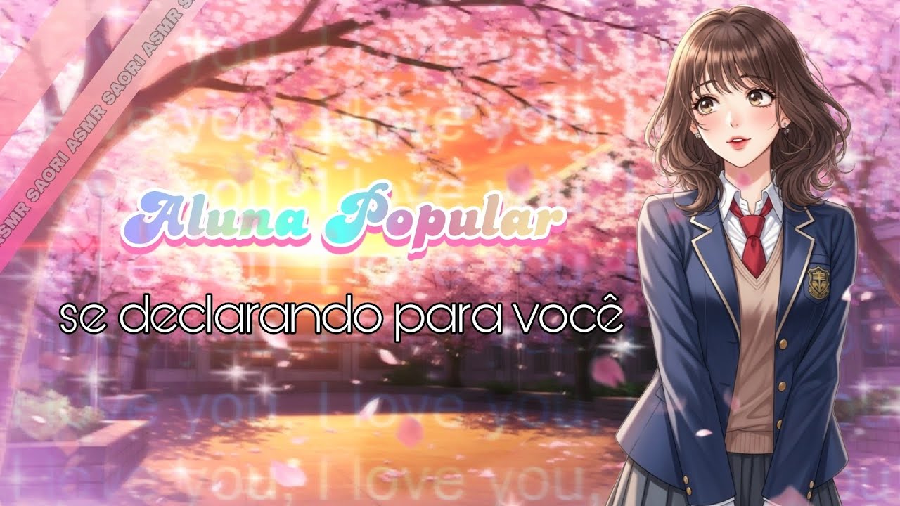 {ASMR} ALUNA POPULAR SE DECLARANDO PARA VOCÊ 
