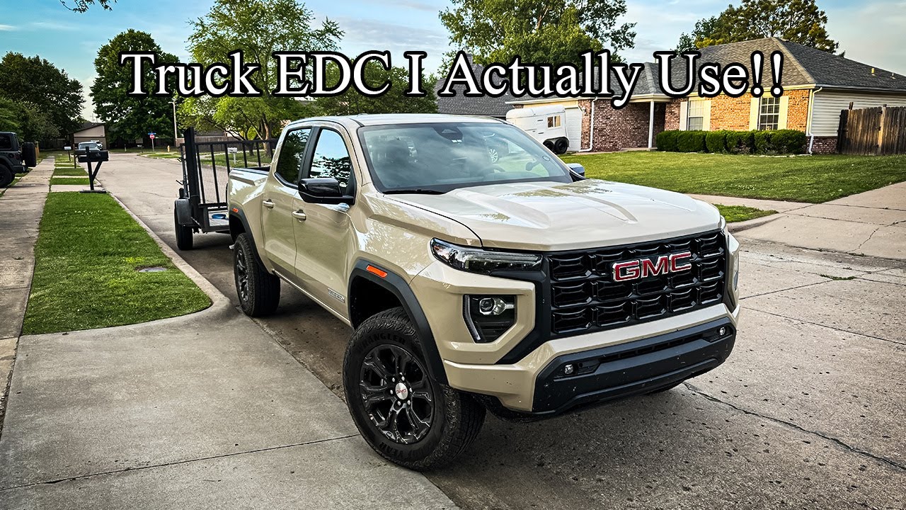 Truck EDC - Everything I Keep in my 2024 GMC Canyon