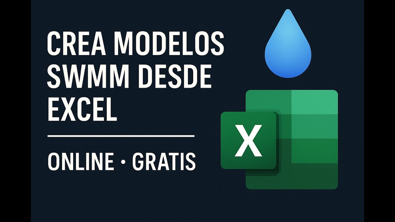 Crear modelo alcantarillado EPASWMM a partir de Excel Online - SWMM Excel Online