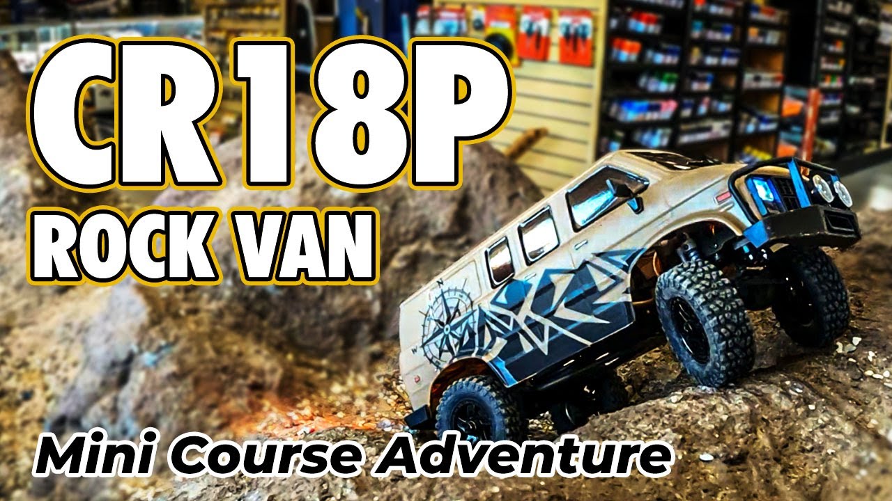 Hobby Plus CR18P Rock Van - Day at the RC Visions Crawl Park