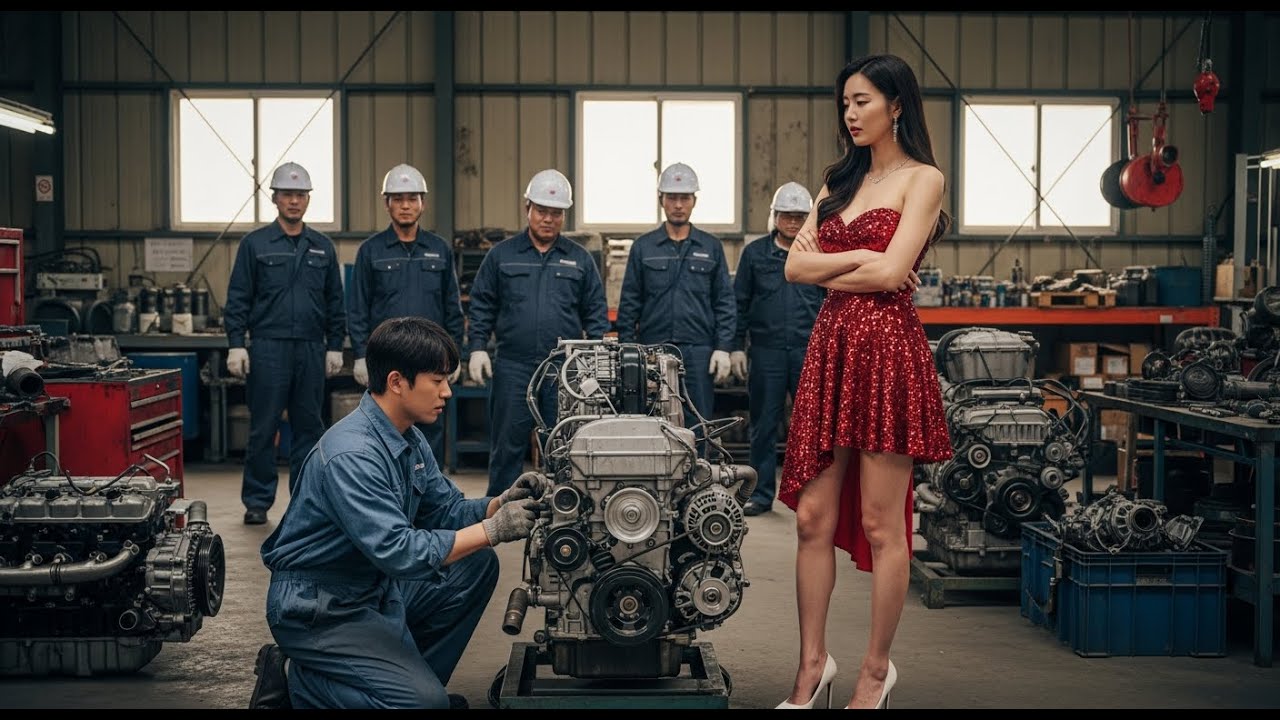 10년 동안 누구도 못 고친 엔진… “이 엔진을 고치면… 나와 결혼하라고?” 빈정대던 여CEO, 30분 뒤 얼굴이 새하얘졌다
