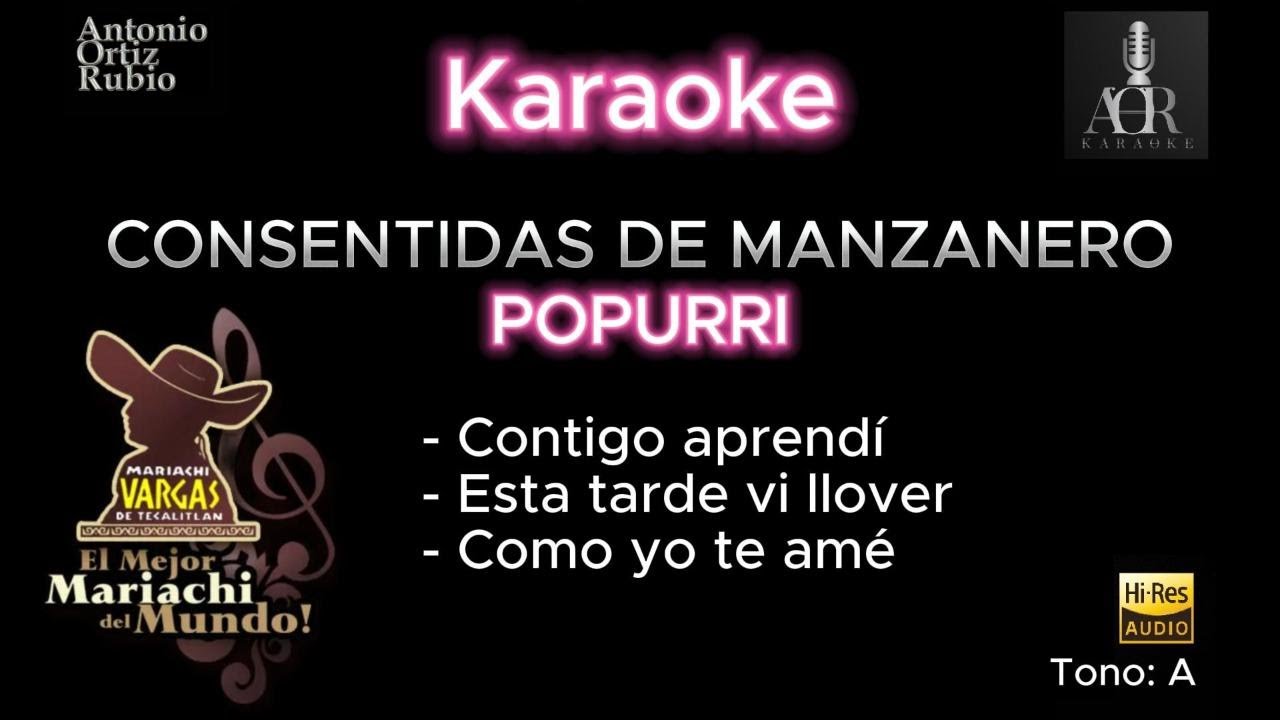 POPURRÍ ARMANDO MANZANERO Karaoke