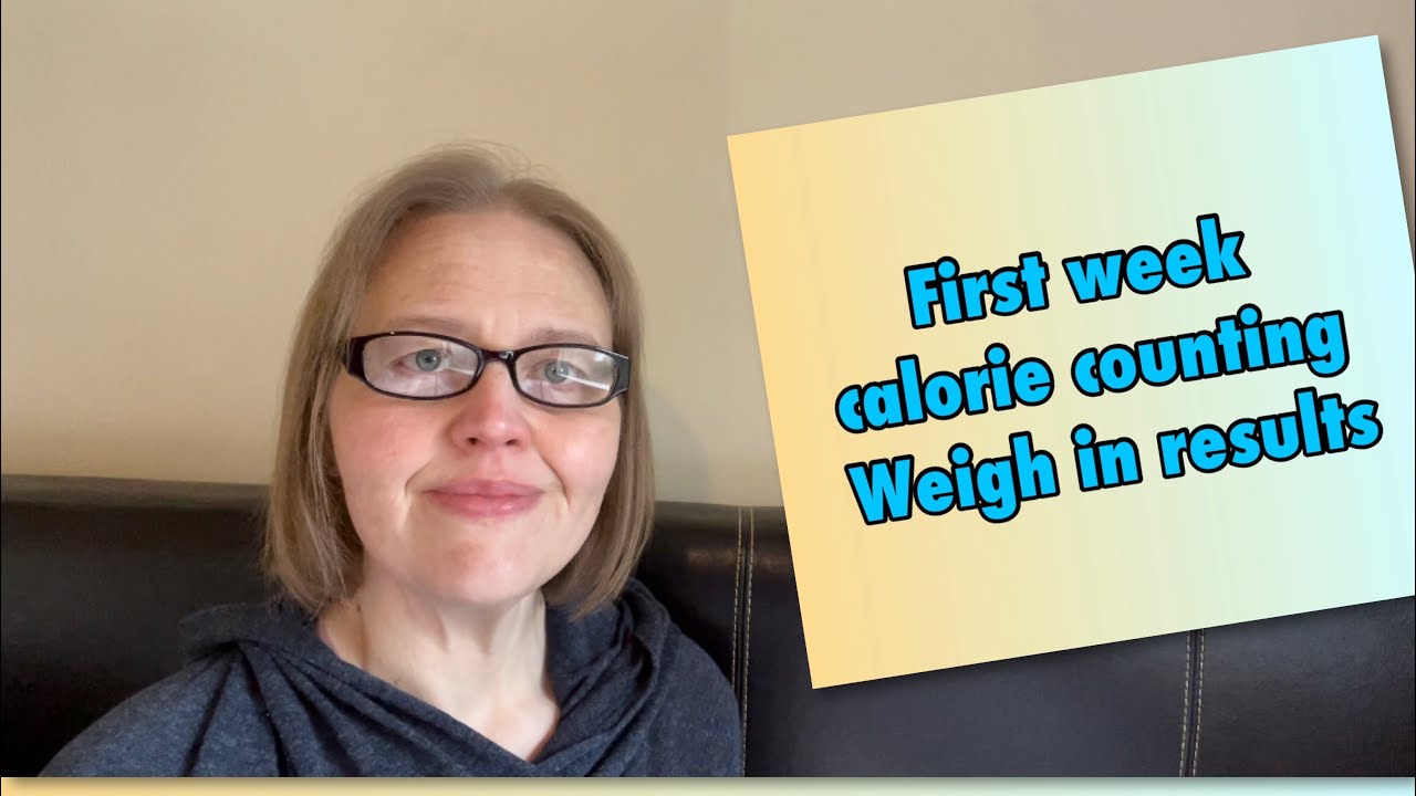 First week calorie counting, weigh in results. Really shocked, did expect such a good loss