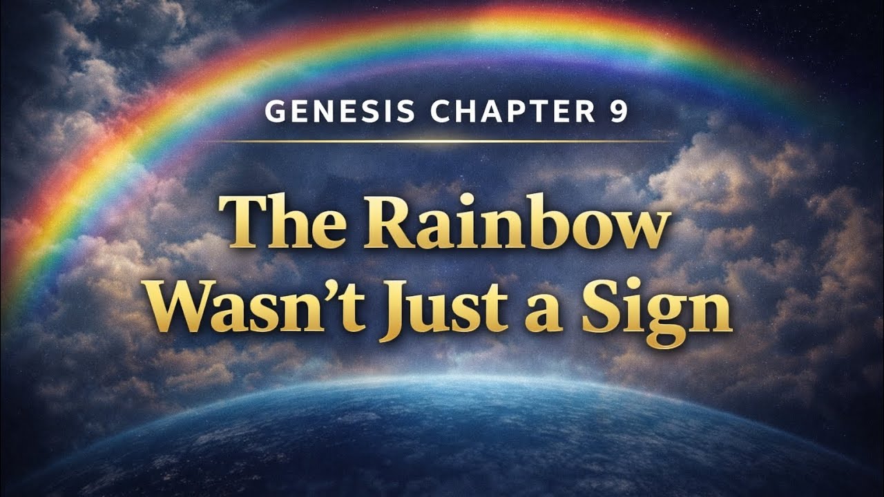 The rainbow wasn't just a sign - Genesis chapter 9