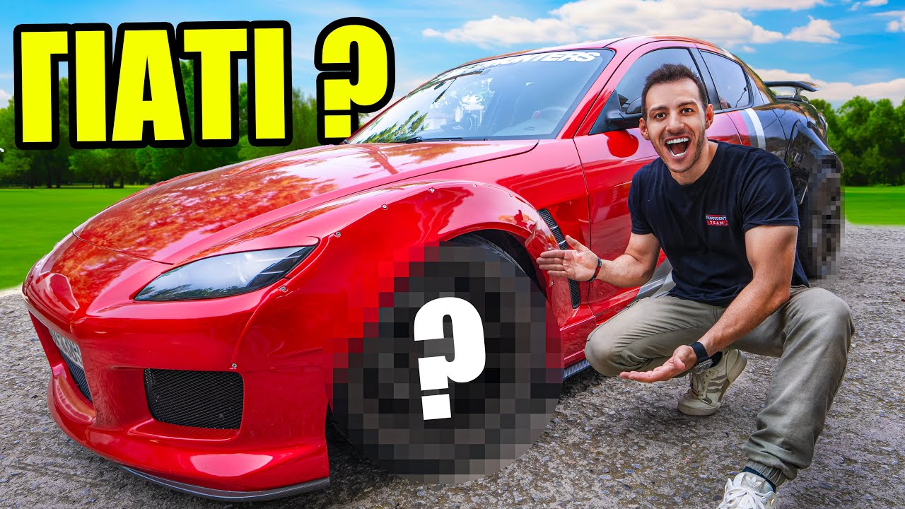 ΝΕΕΣ ΖΑΝΤΑΡΕΣ ΚΑΙ ΛΑΣΤΙΧΑ ΣΤΟ RX8 PROJECT !!!