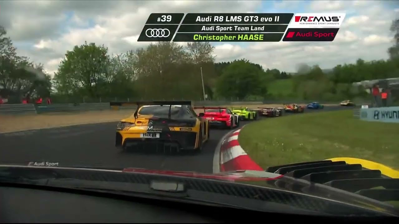 Audi R8 GT3 Nürburgring First Lap Onboard 2023