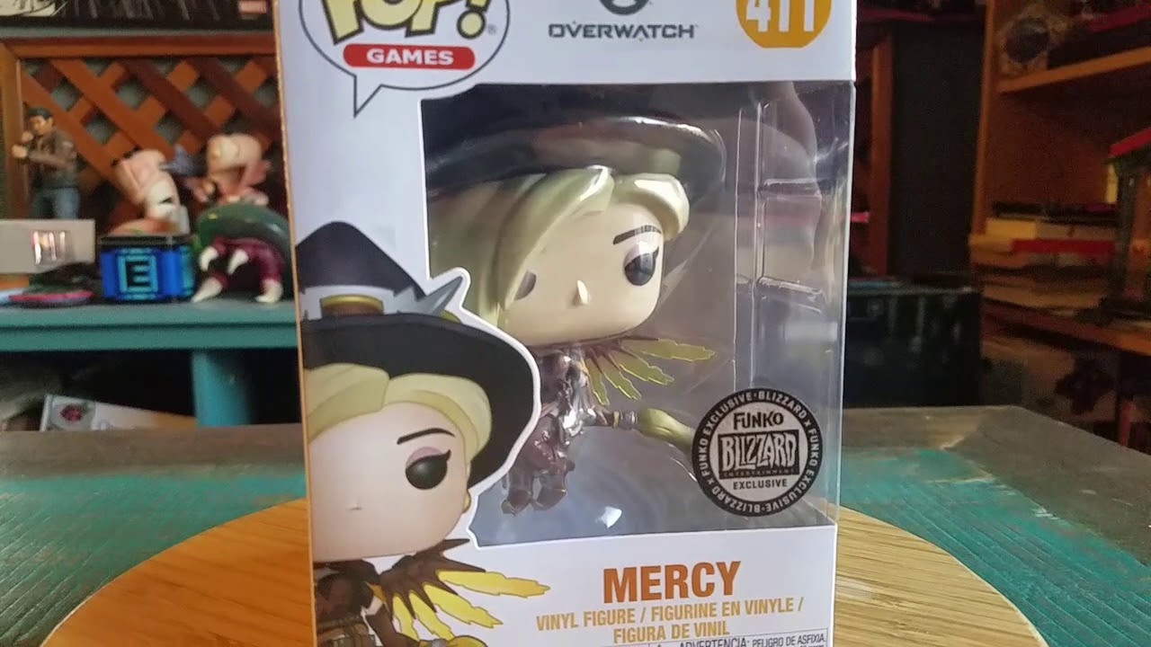 Pop! Halloween Mercy Witch Overwatch Blizzard Exclusive Funko Vinyl Figure Review