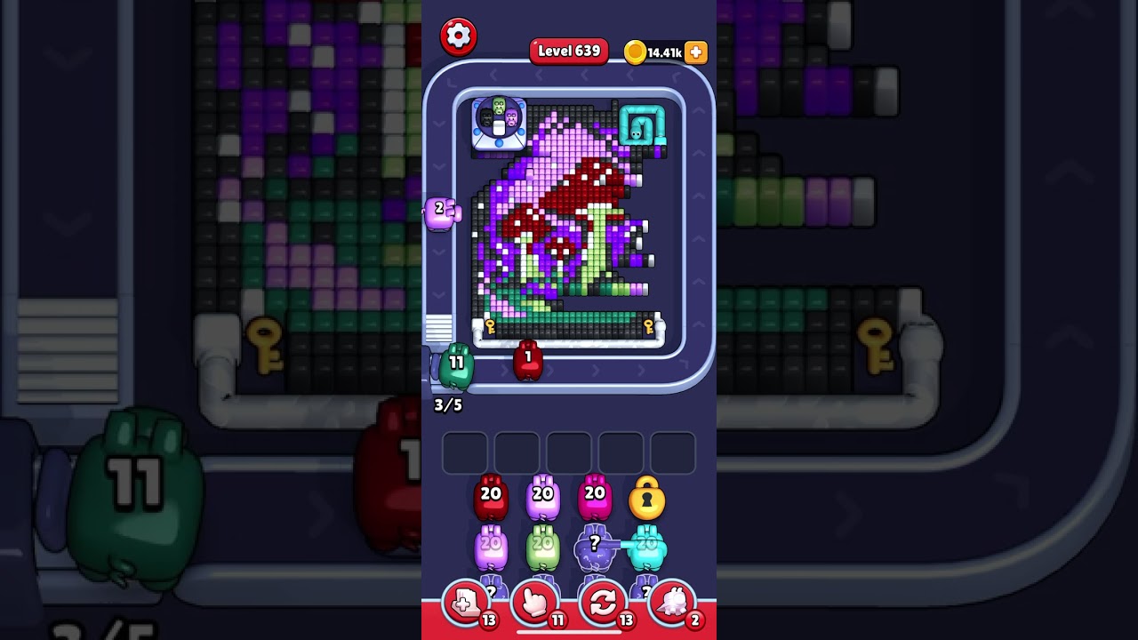 【 Pixel Flow 】Level 639 Fail.2