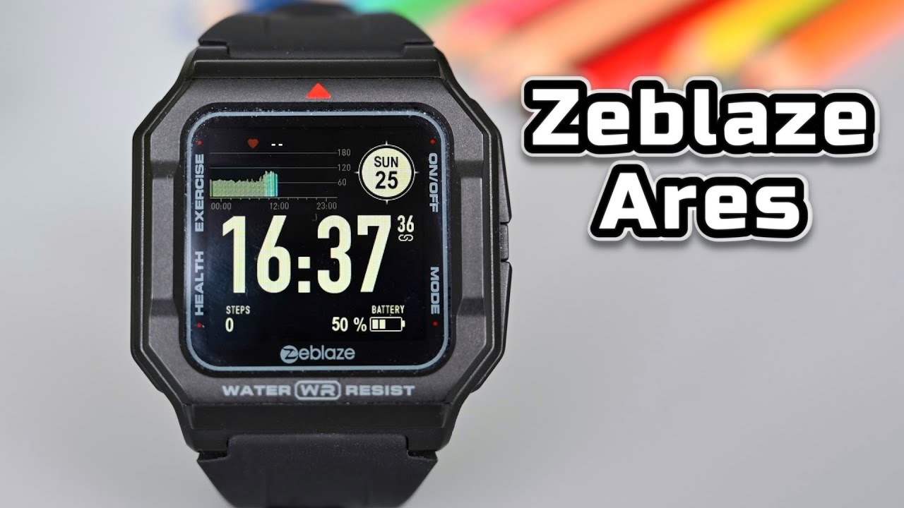 Обзор Zeblaze Ares — умные часы в стиле ретро