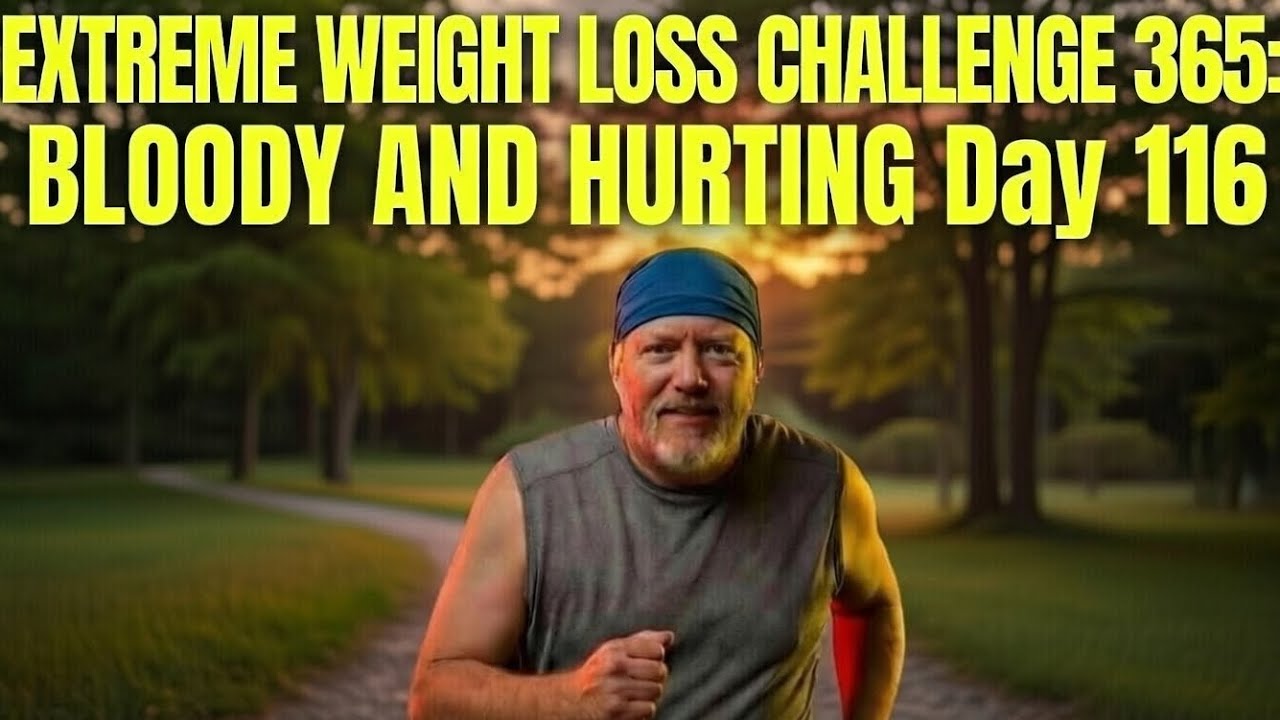 EXTREME WEIGHT LOSS CHALLENGE 365: DAY 116 22,770 STEPS