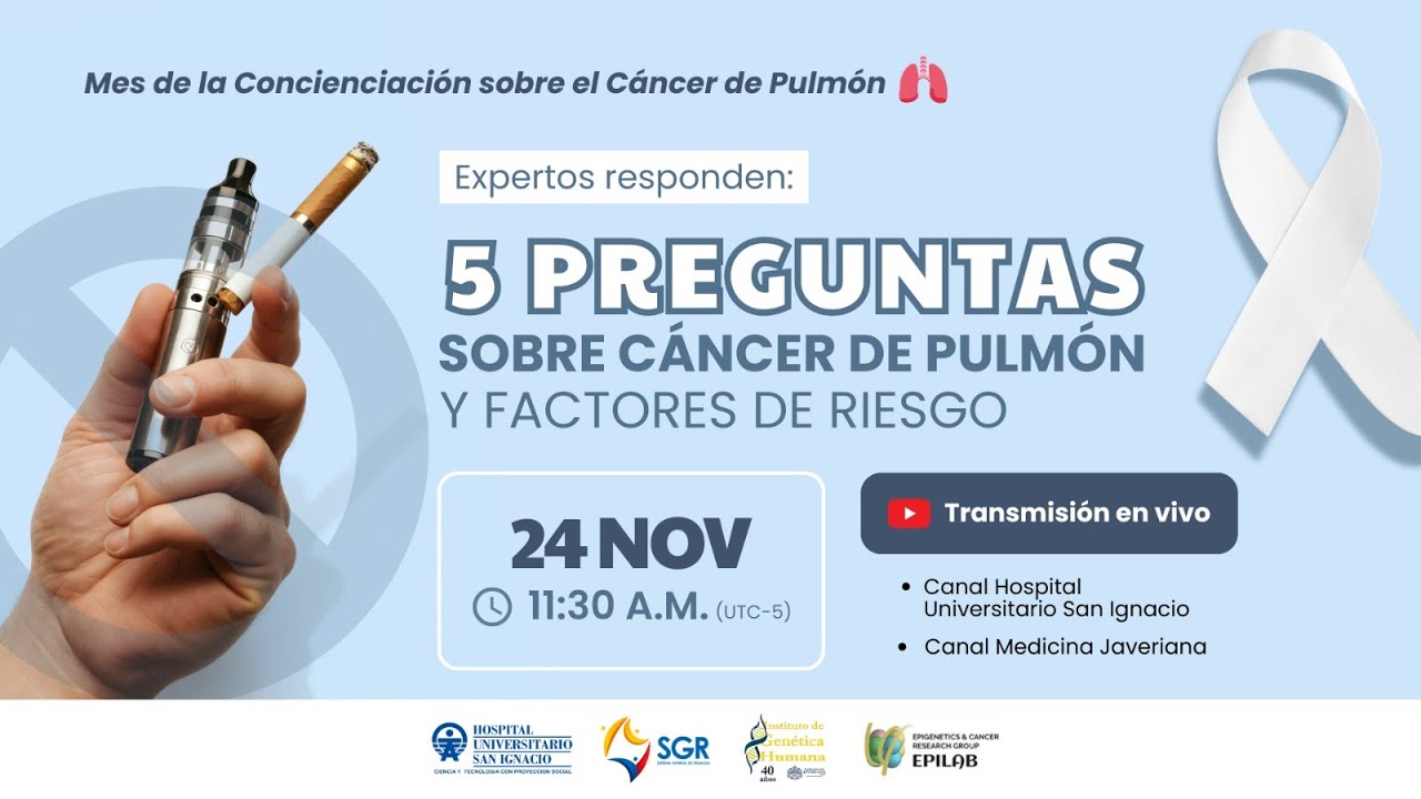 Los expertos responden: 5 preguntas sobre el cáncer de pulmón