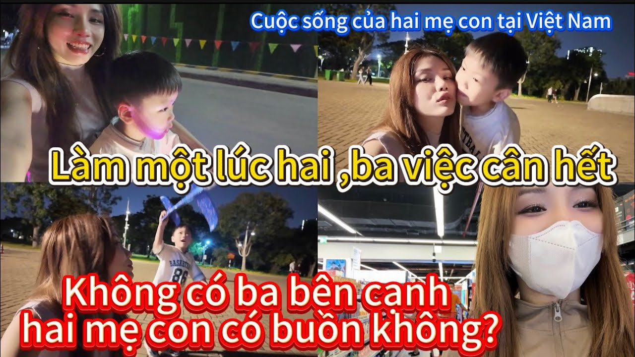 638/không có ba bên cạnh hai mẹ con có buồn không? Là một lúc2,3 việc cân hết 