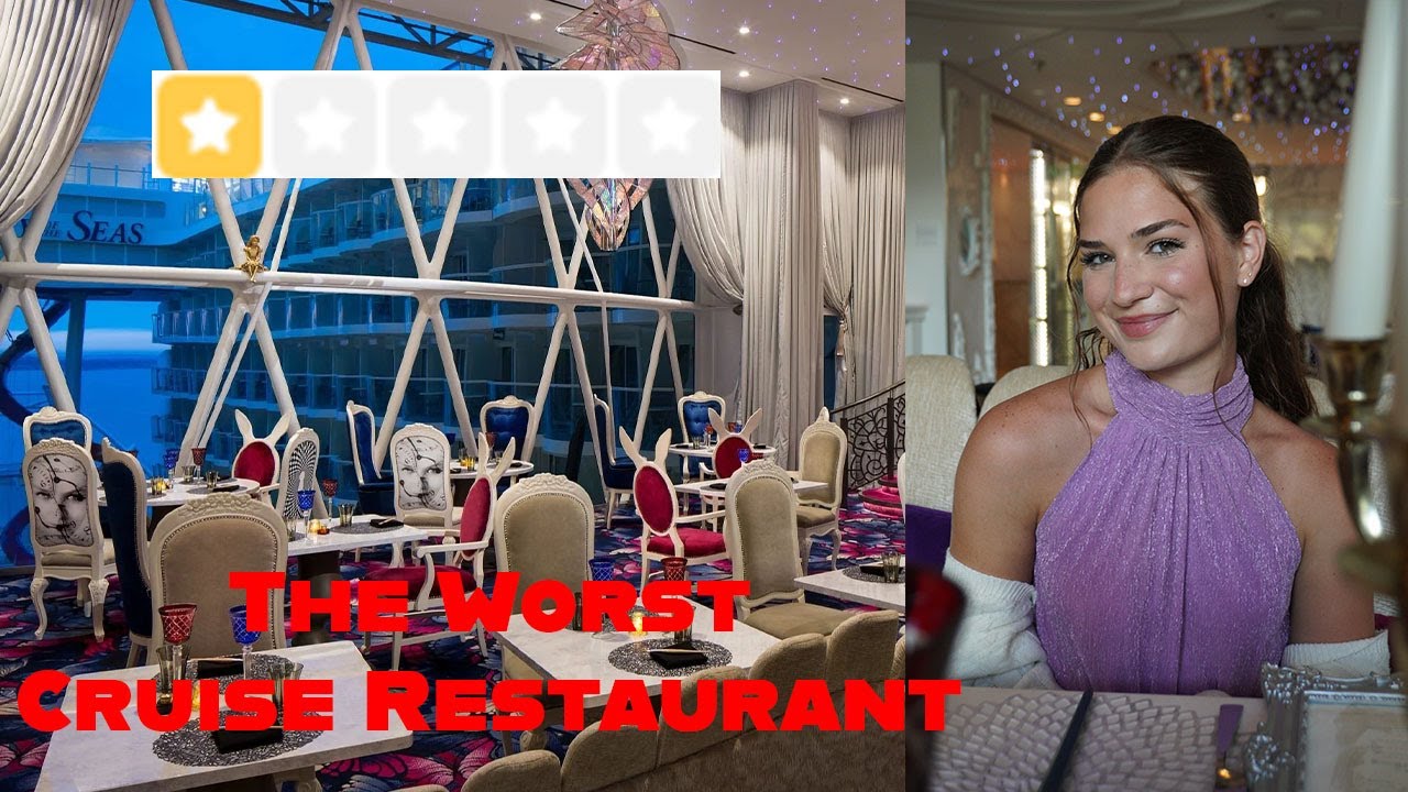 We ate at the WORST restaurant on any Cruise Ship. Wonder of the Seas Day 5