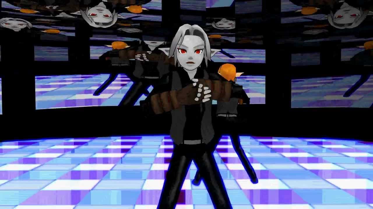 [MMD] Cyber Thunder Ciber (Dark Link,Link,Vaati)