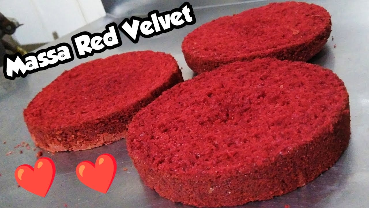 Massa Red Velvet ❤️ Simplesmente maravilhosa 😍 Confeitando com Amanda ❤️