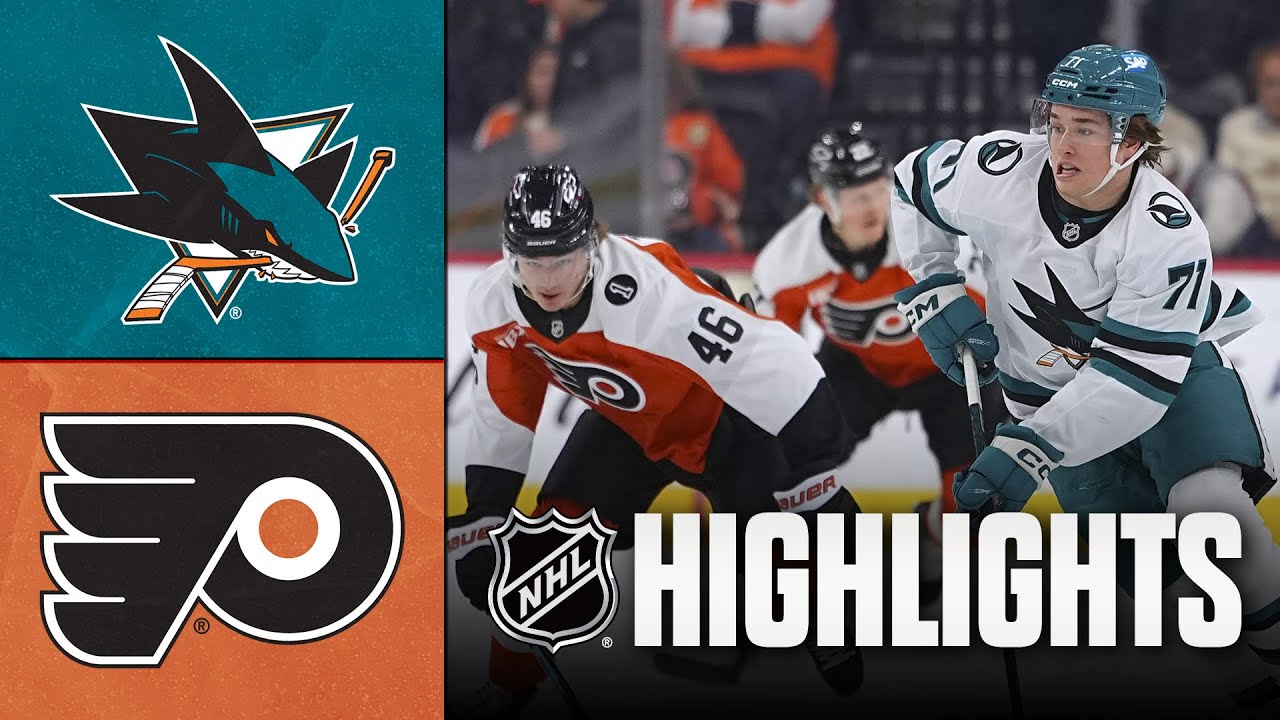 Sharks vs. Flyers | NHL Highlights | December 09, 2025
