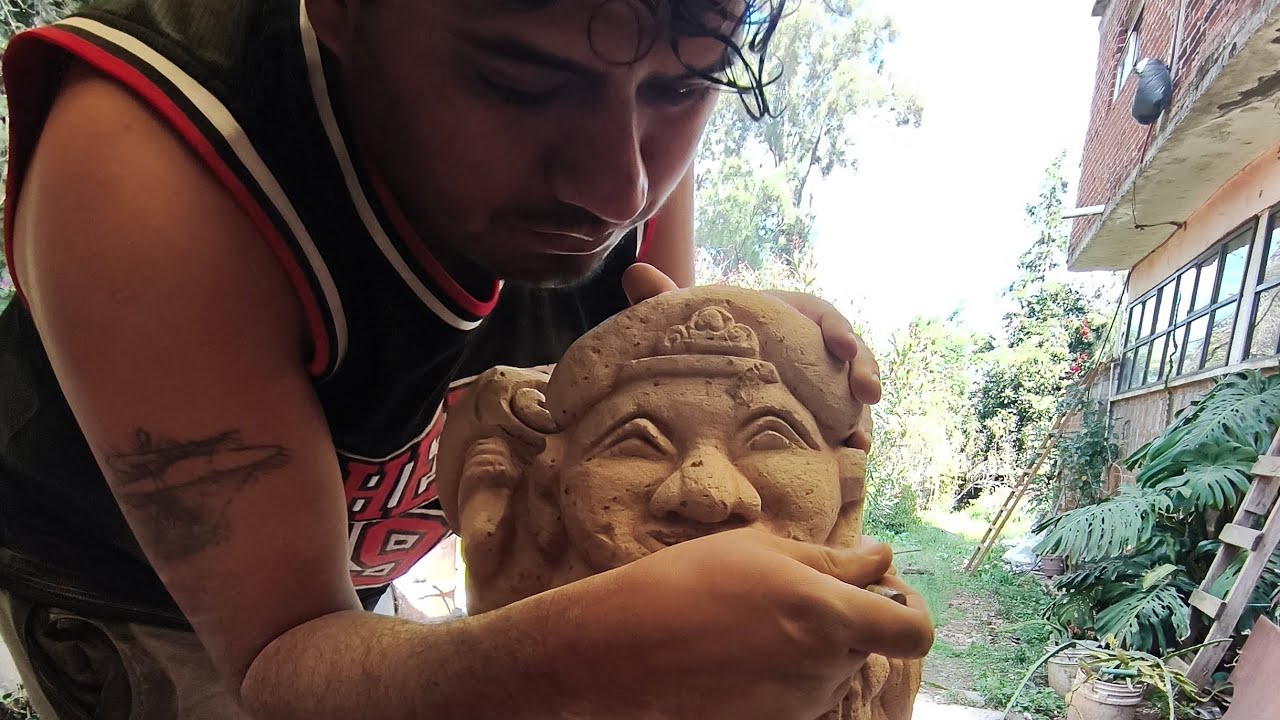 Cómo hacer una escultura. vídeo completo.
