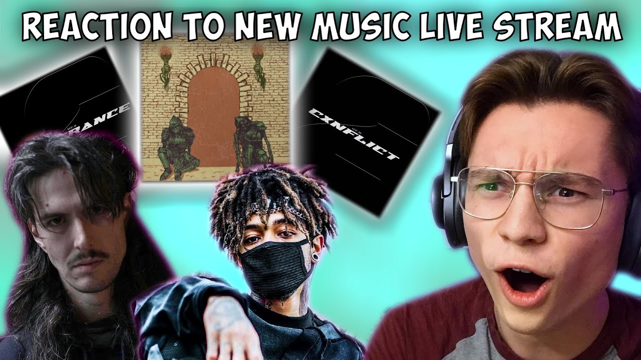 🔴-LIVE- Reacting to *NEW* MUSIC [FT. BONES, scarlxrd and more!]