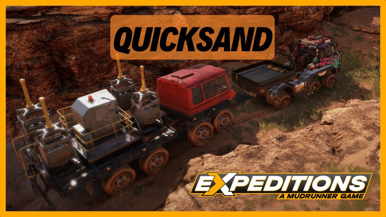 Expeditions: A Mudrunner Game | Quicksand - How to UNLOCK the KRS 58 BANDIT | AFIM S1960 | Arizona