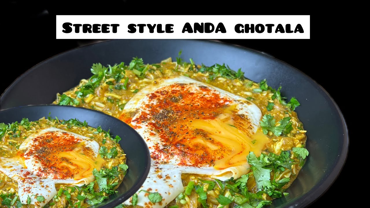 ANDA GOTHALA RECIPE | STREET STYLE RECIPE | Egg Recipe