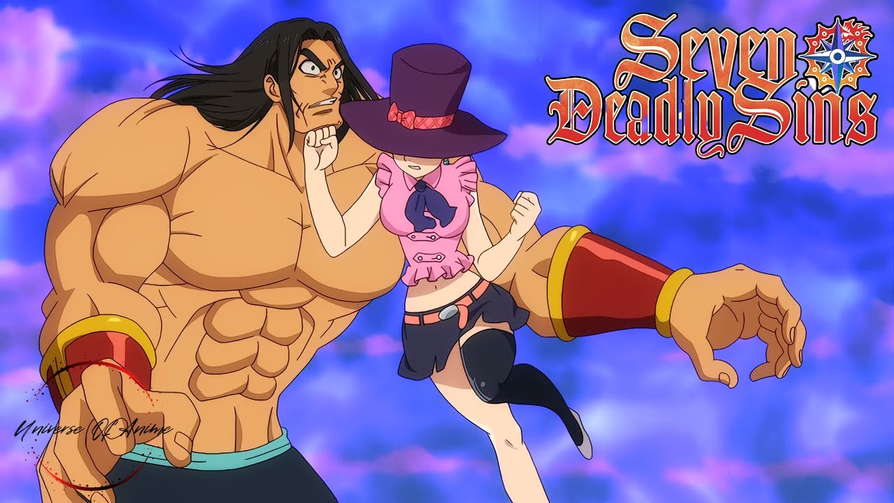 Diane VS Griamore FULL FIGHT SCENE | Seven Deadly Sins | Nanatsu no Taizai