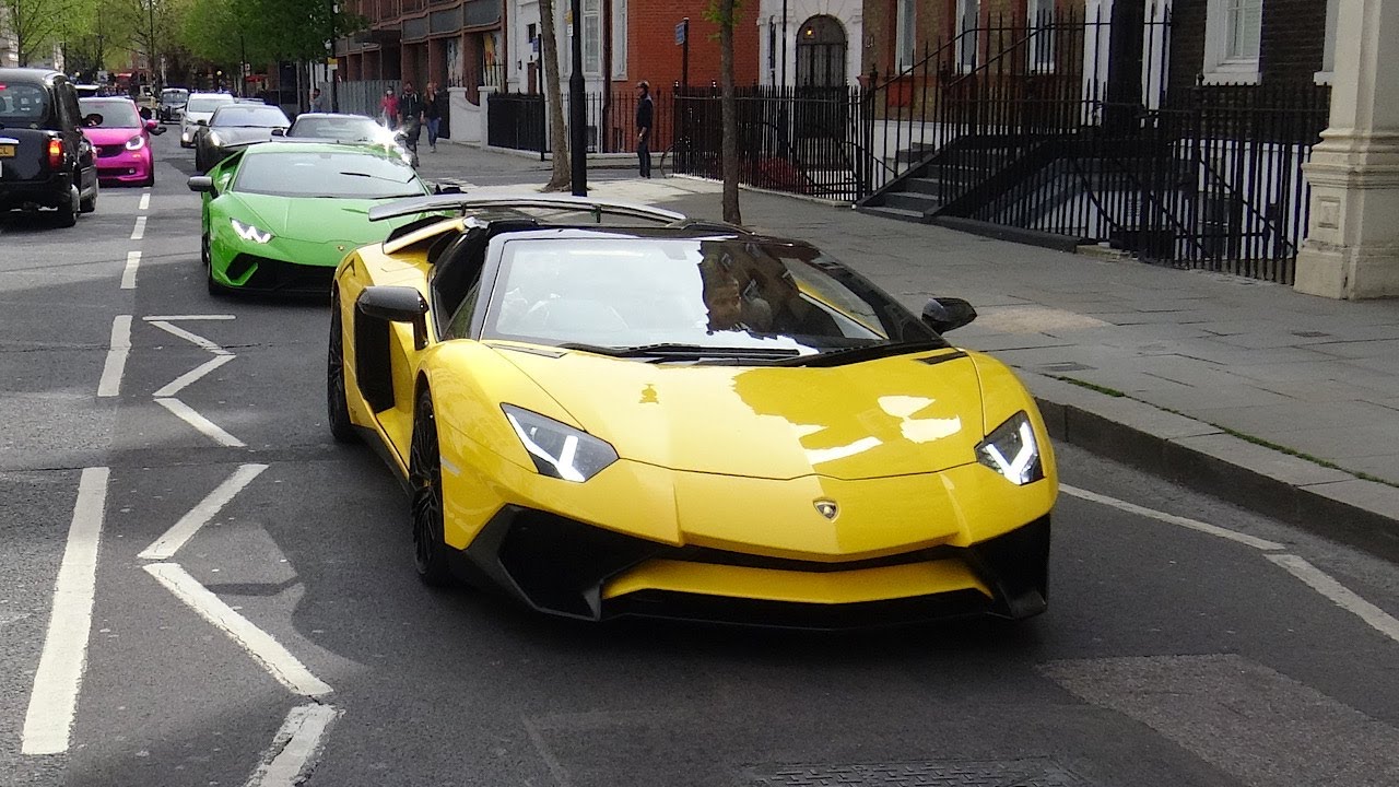 Supercars in London 2022 compilation